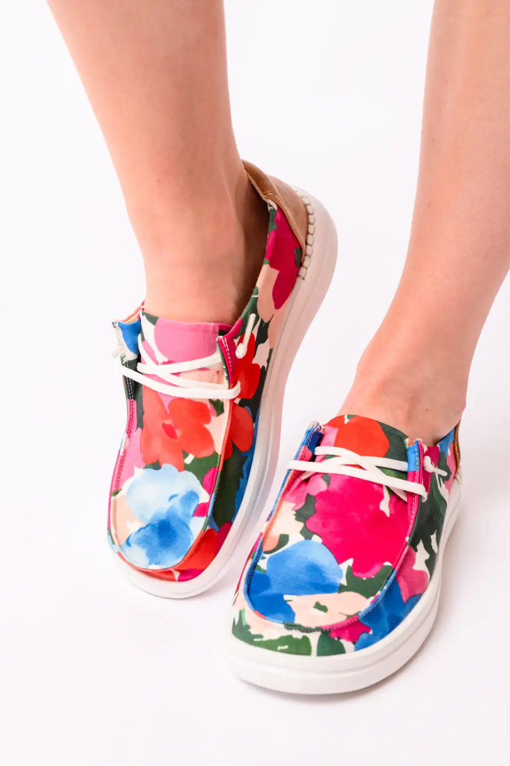 Floral Kayak Sneakers