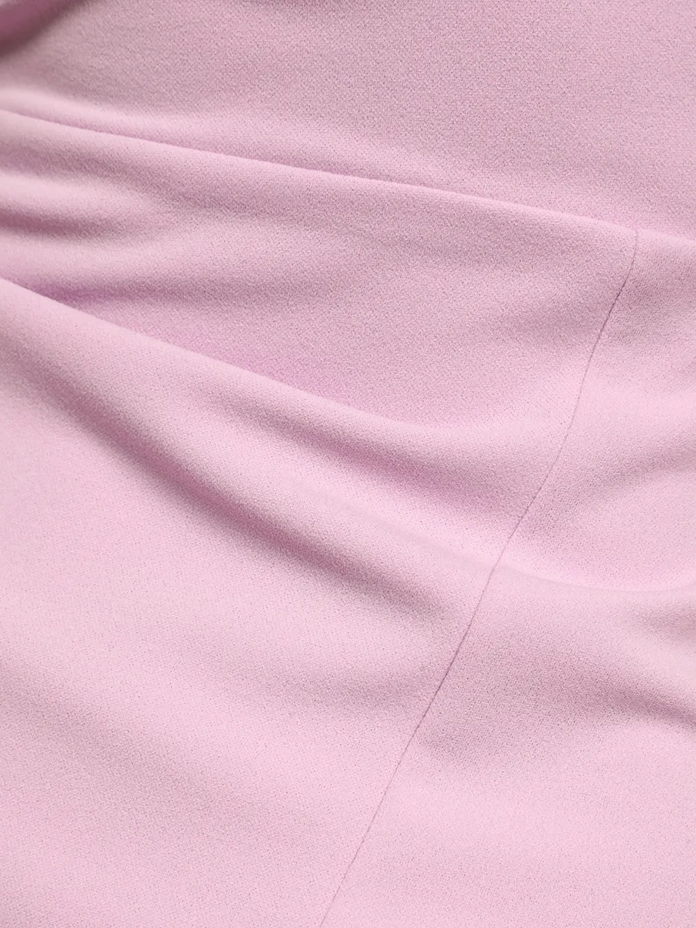 Pink Asymmetrical Bodycon Mini Dress