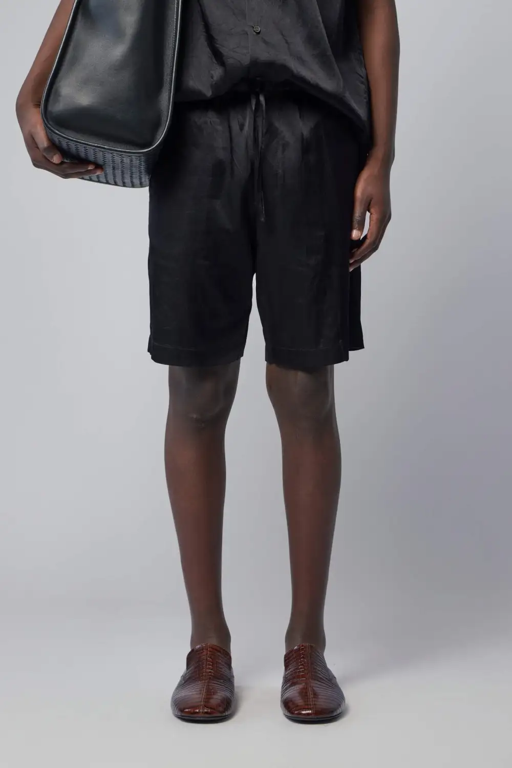 Cotton Viscose Shorts