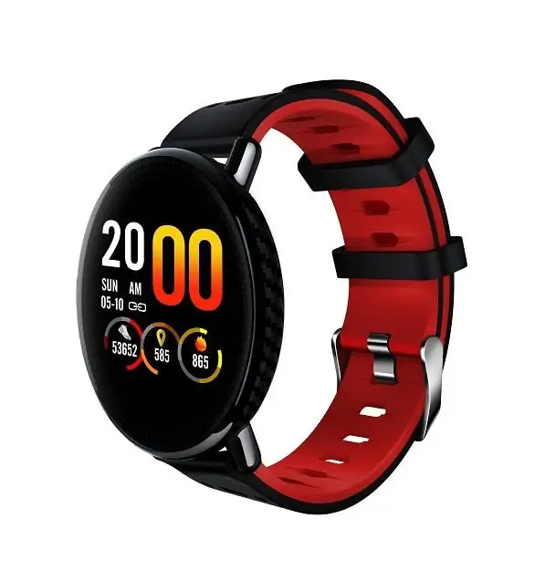 IPS Color Screen Fitness tracker Heart rate monitor Sports smartwatch
