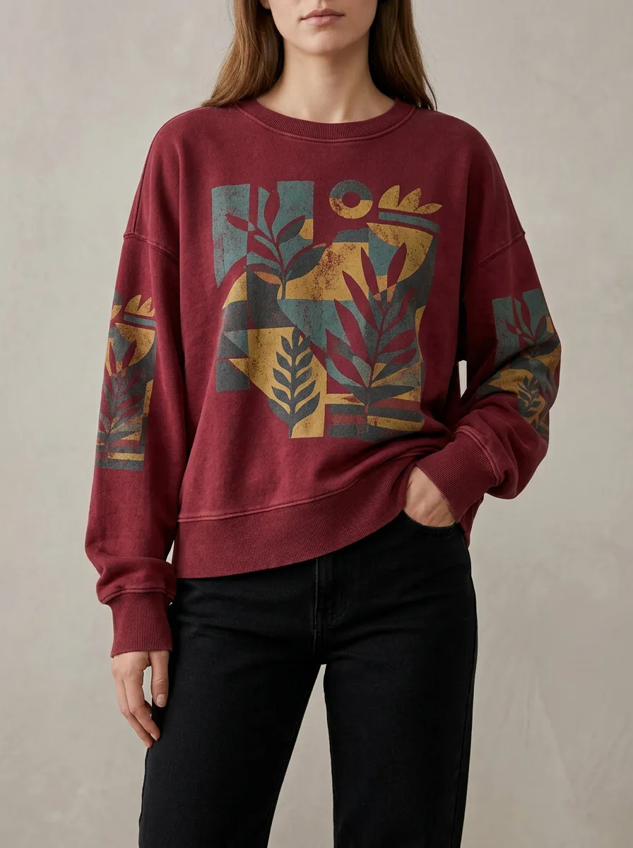 Versatile Crewneck Sweatshirt