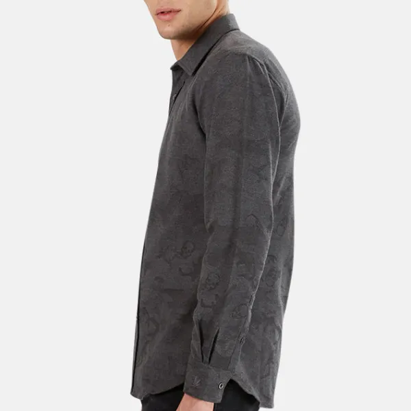 Cashmere Cotton Jacquard Shirt