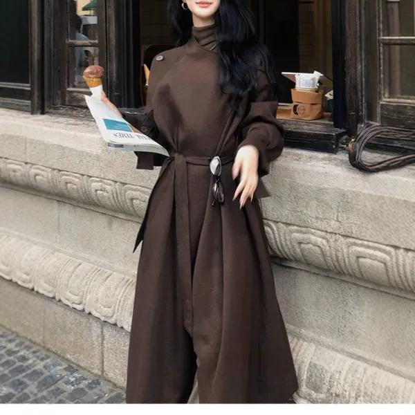 Modern Pearl Cascade Coat