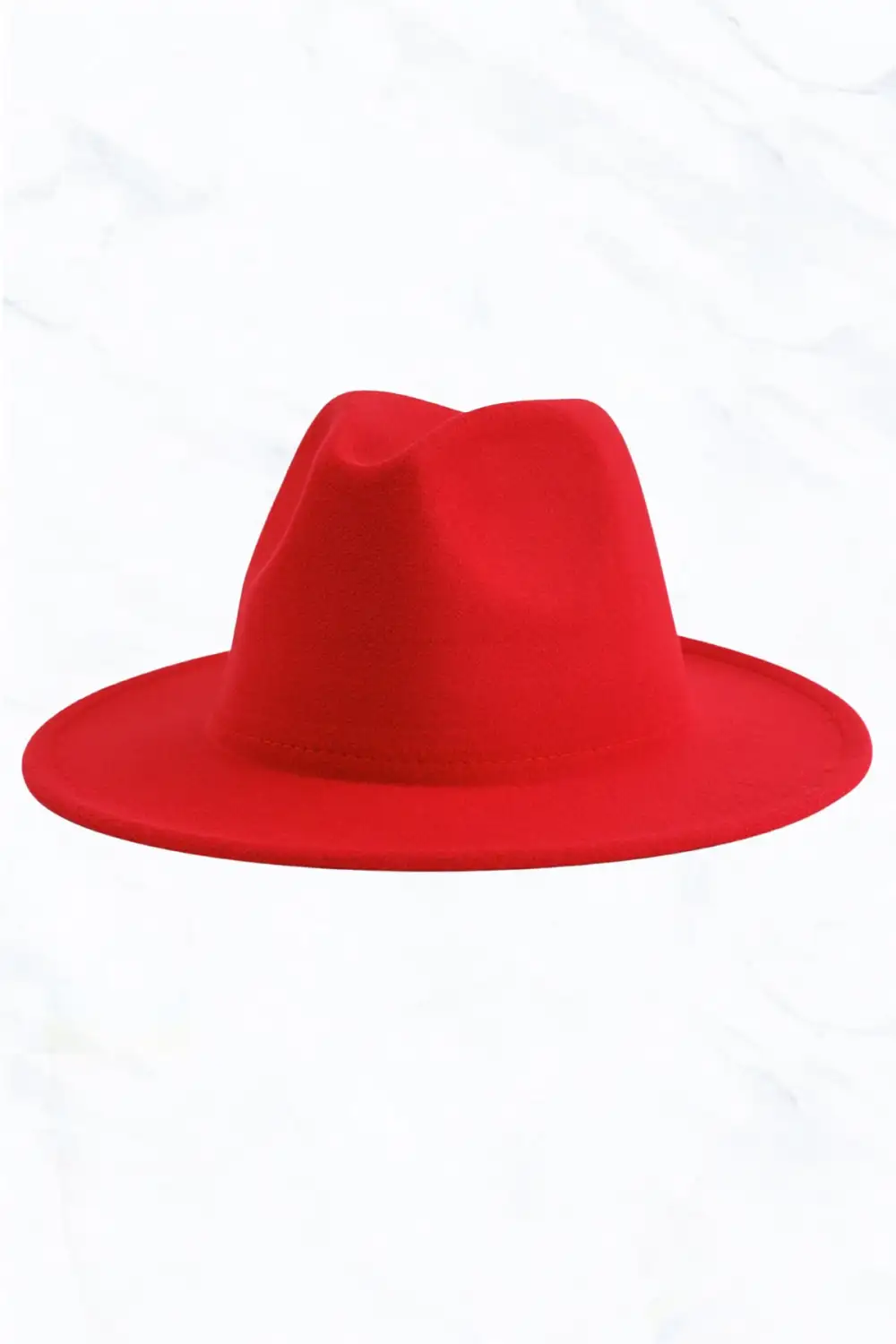 Flat Edge Felt Jazz Hat