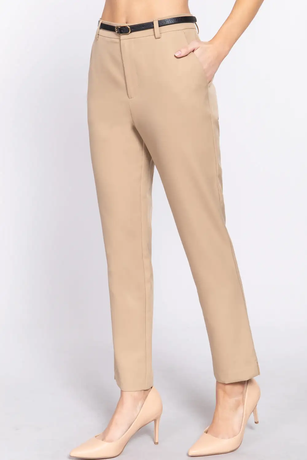 Everyday Belted Pants