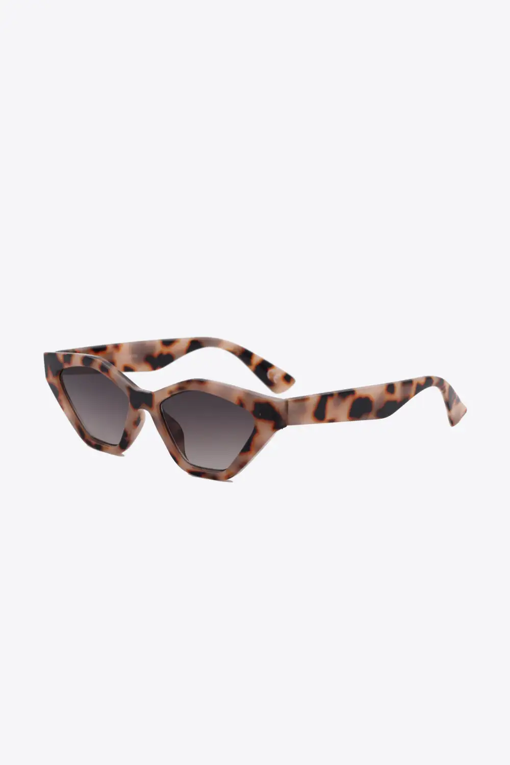 Polished Cat Eye Frame Sunglasses