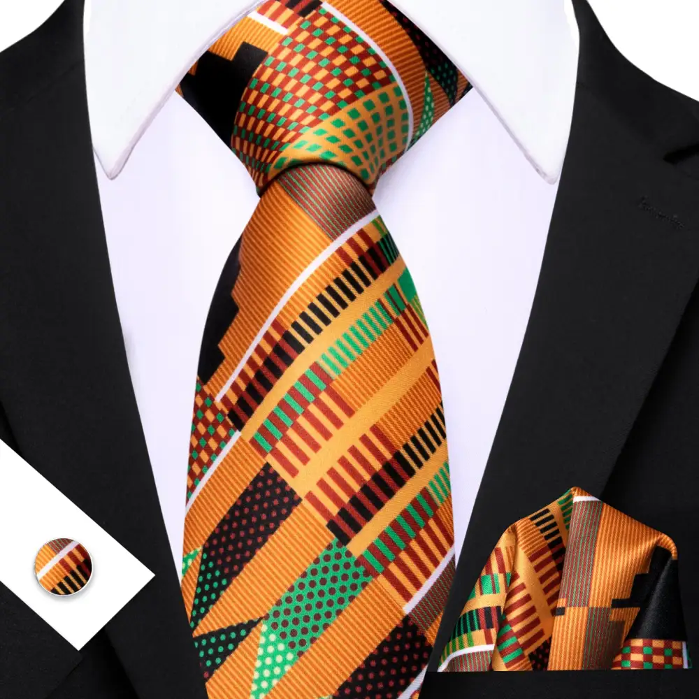 Casual Silk Necktie Set