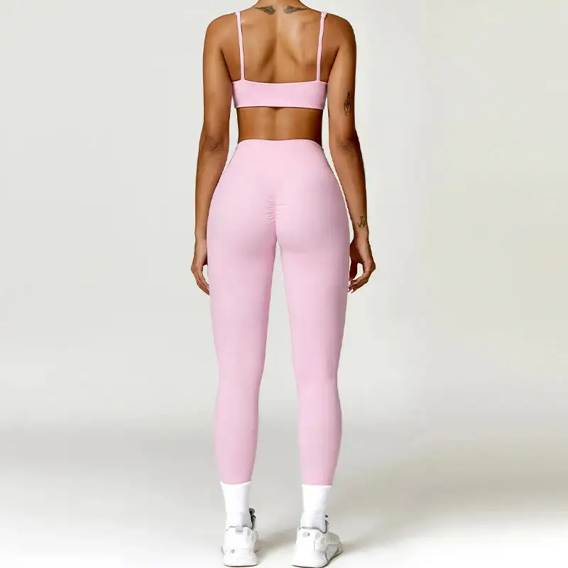 Yoga Workout Tracksuit Running Fitness Leggings Gym Set Sports Suit