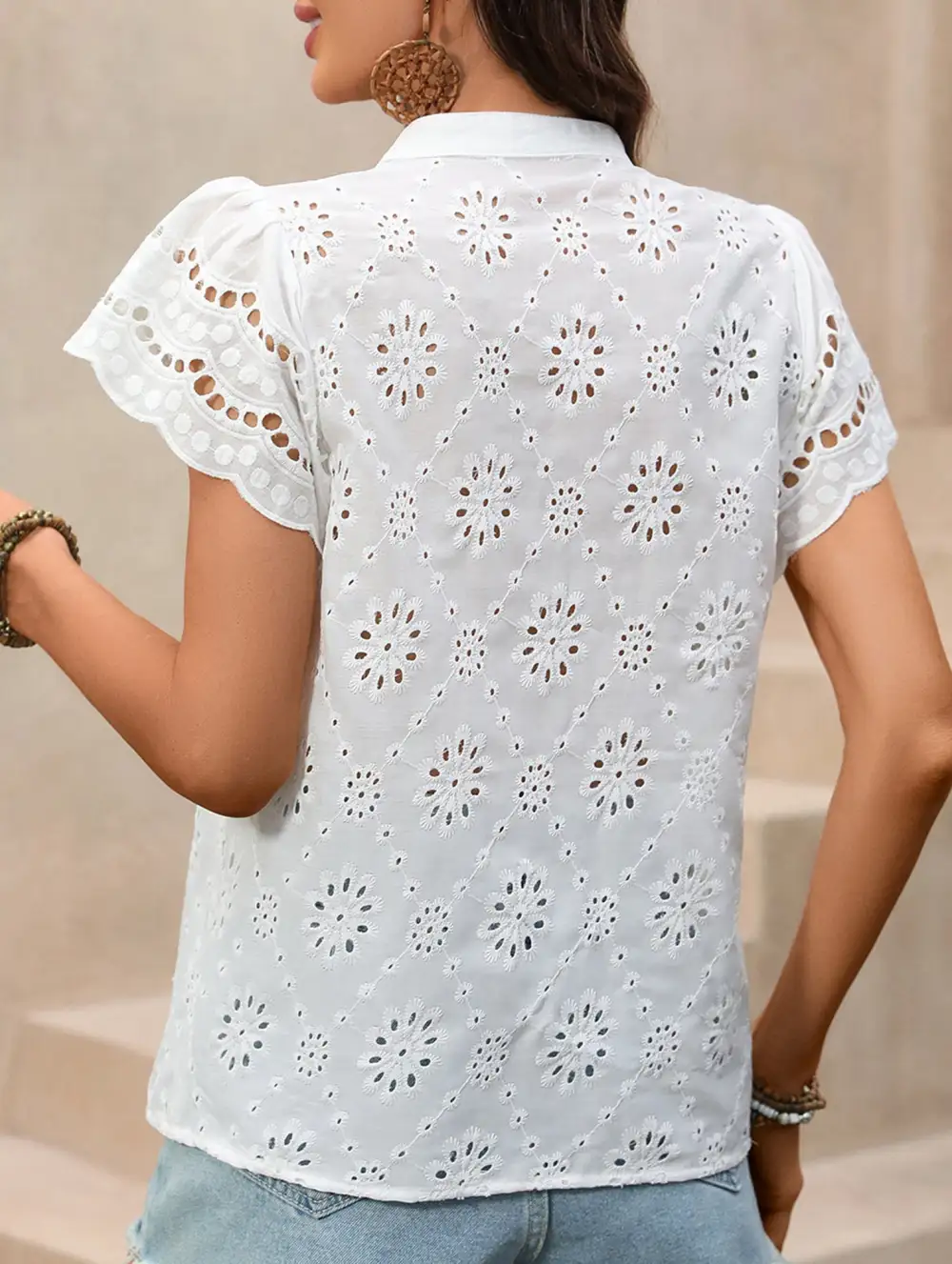 Soft V Neck Knit Top
