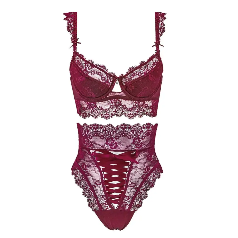 Sheer Multi-Bottom Lingerie Set