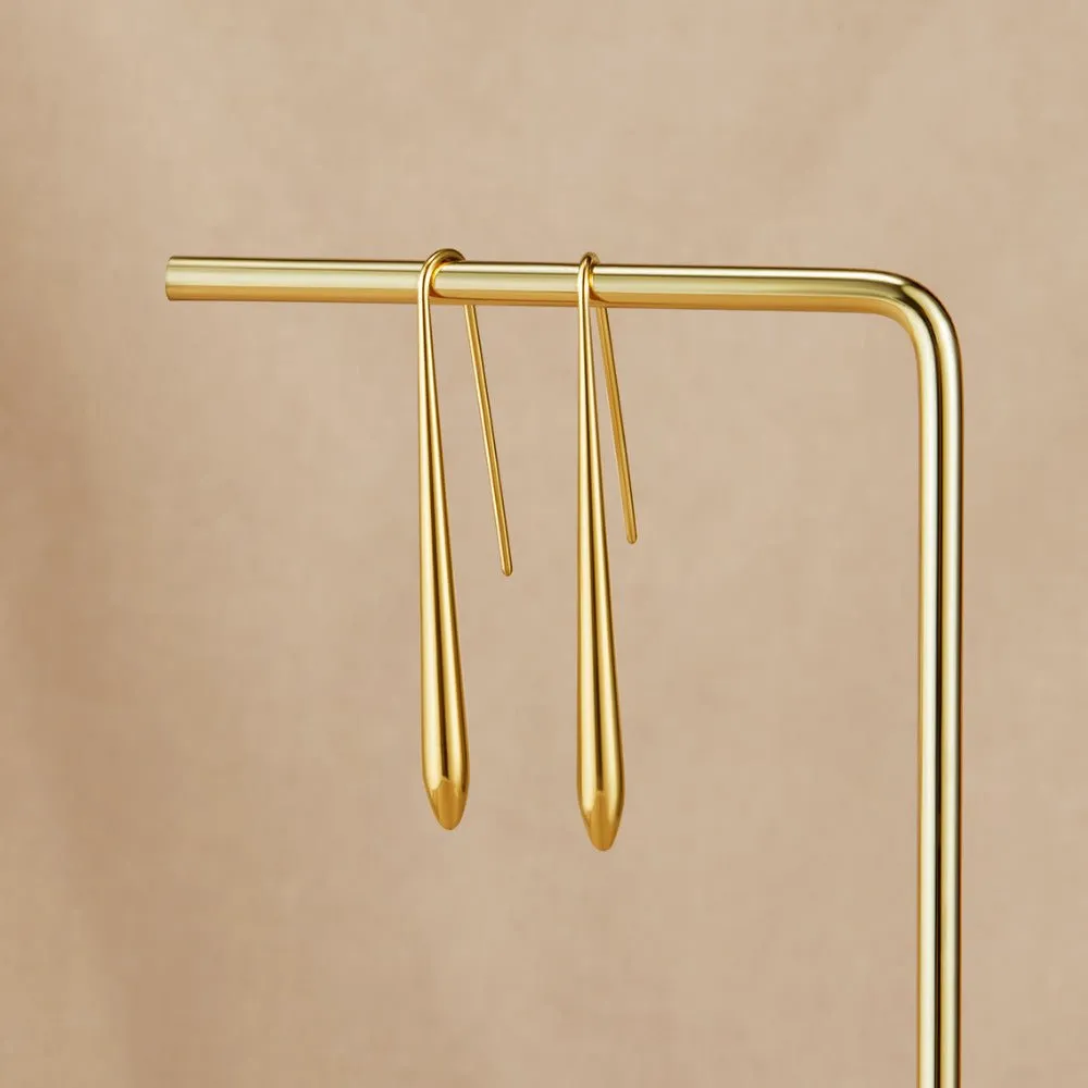 Plated Drop Earrings