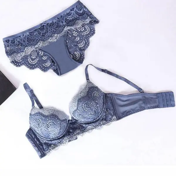 Adjustable Lace Bow Lingerie Set