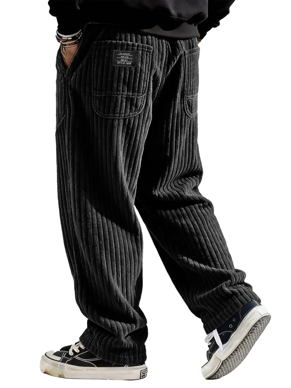 Corduroy Pocket Relaxed Pants