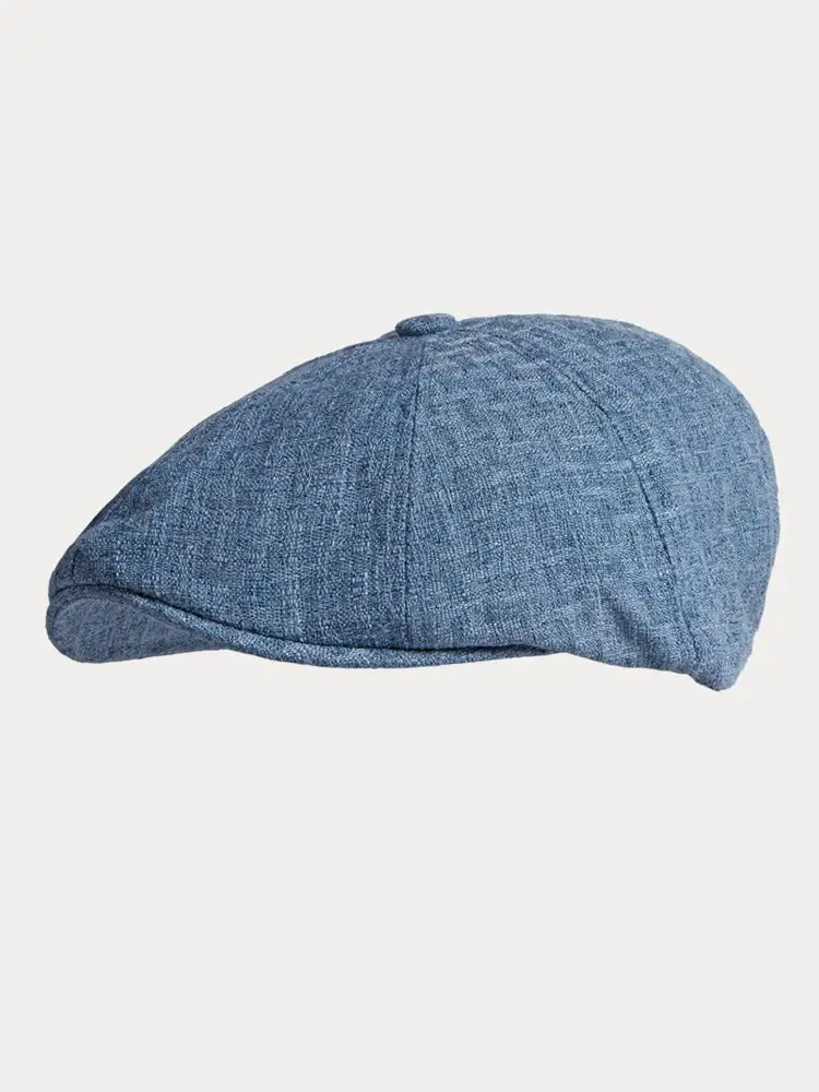 Casual Breathable Cotton Newsboy Cap