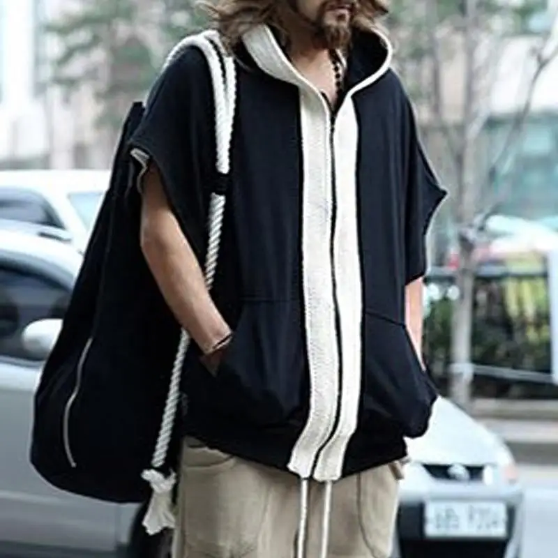 Textured Hooded Jacket