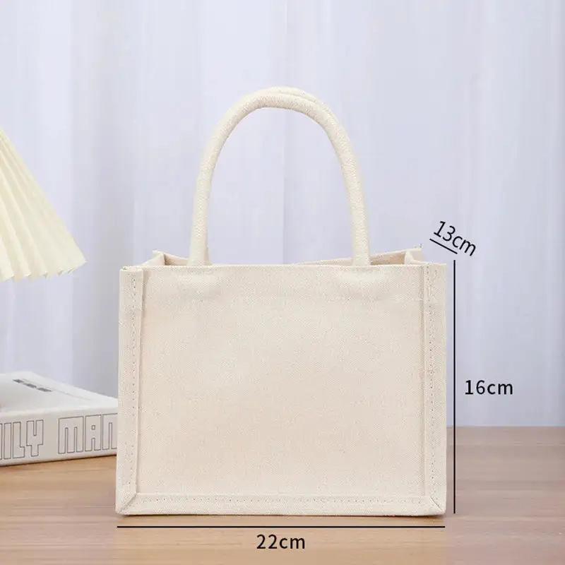 Sustainable Utility: Eco-Friendly Cotton Canvas Shopping Bag