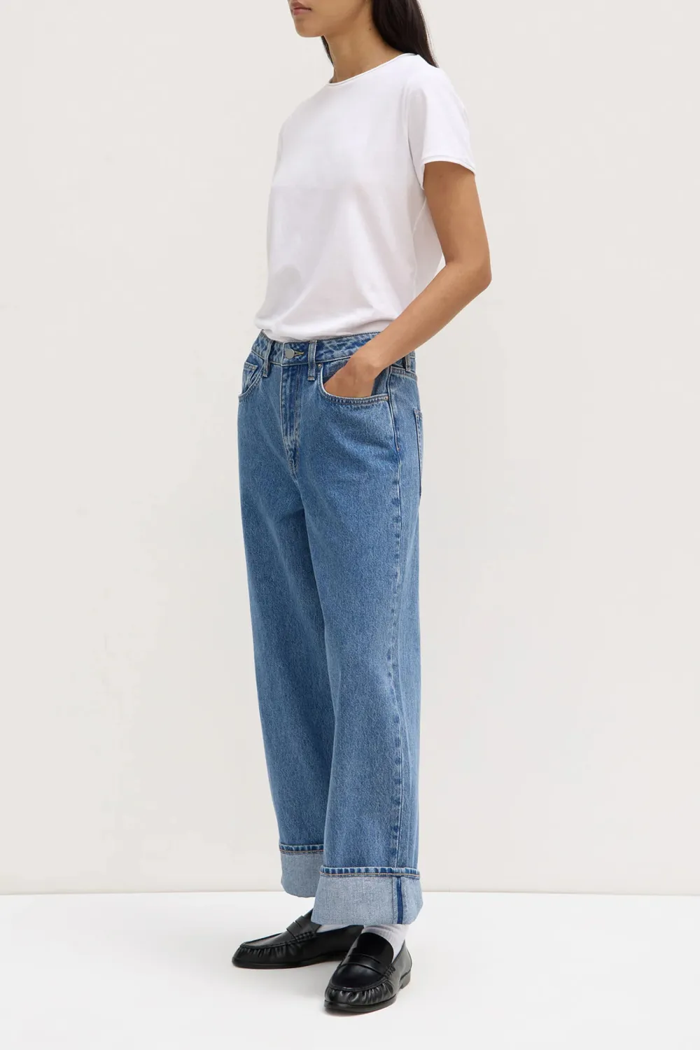 Hard Cotton Loose Jeans