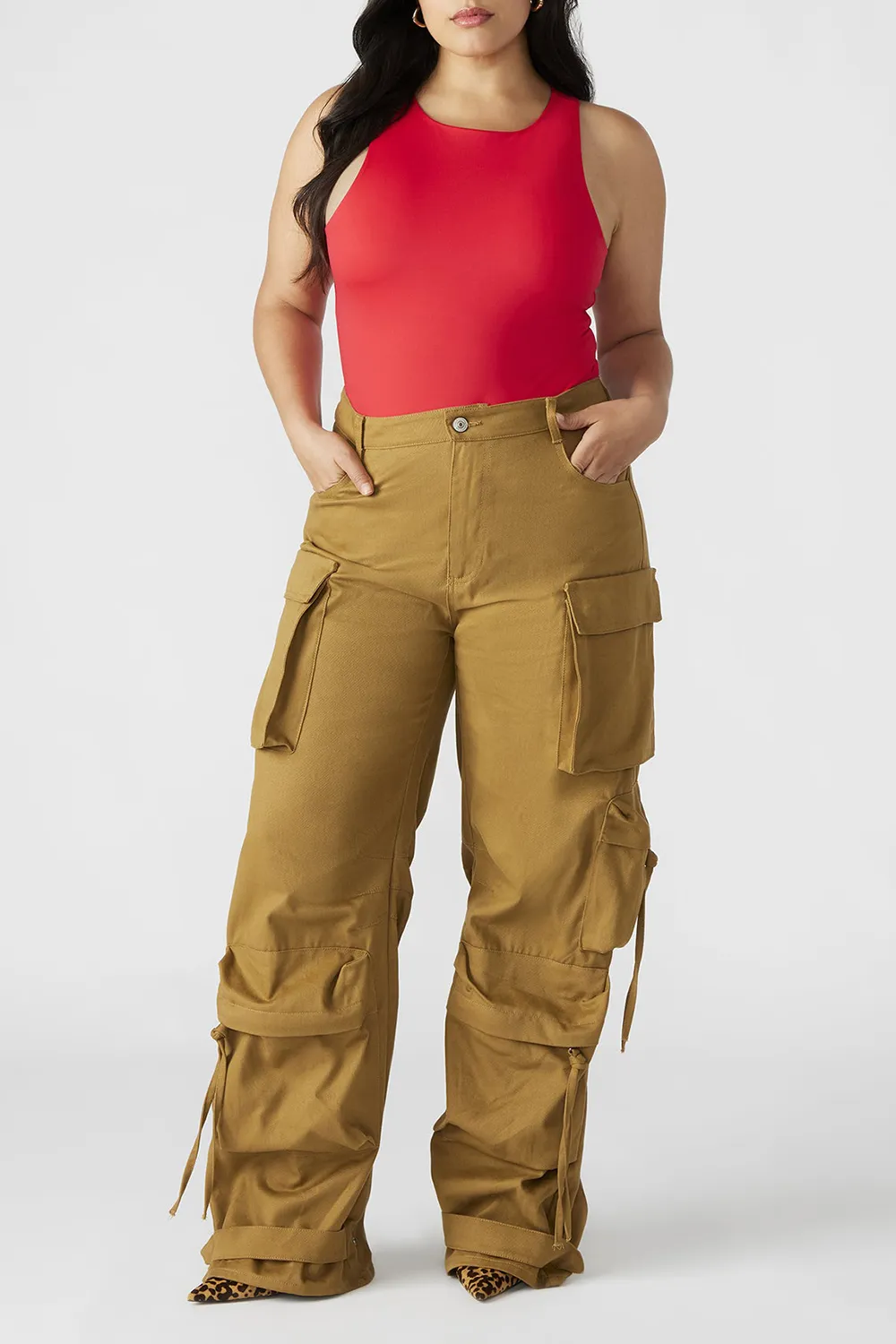 MID CARGO PANT BLACK