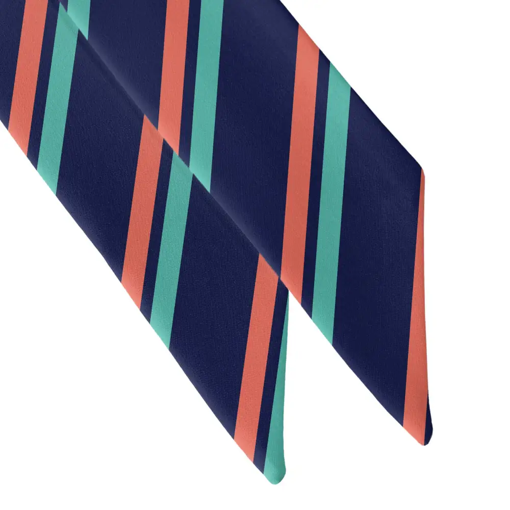 Brooklyn Stripe Pattern Hair Scarf