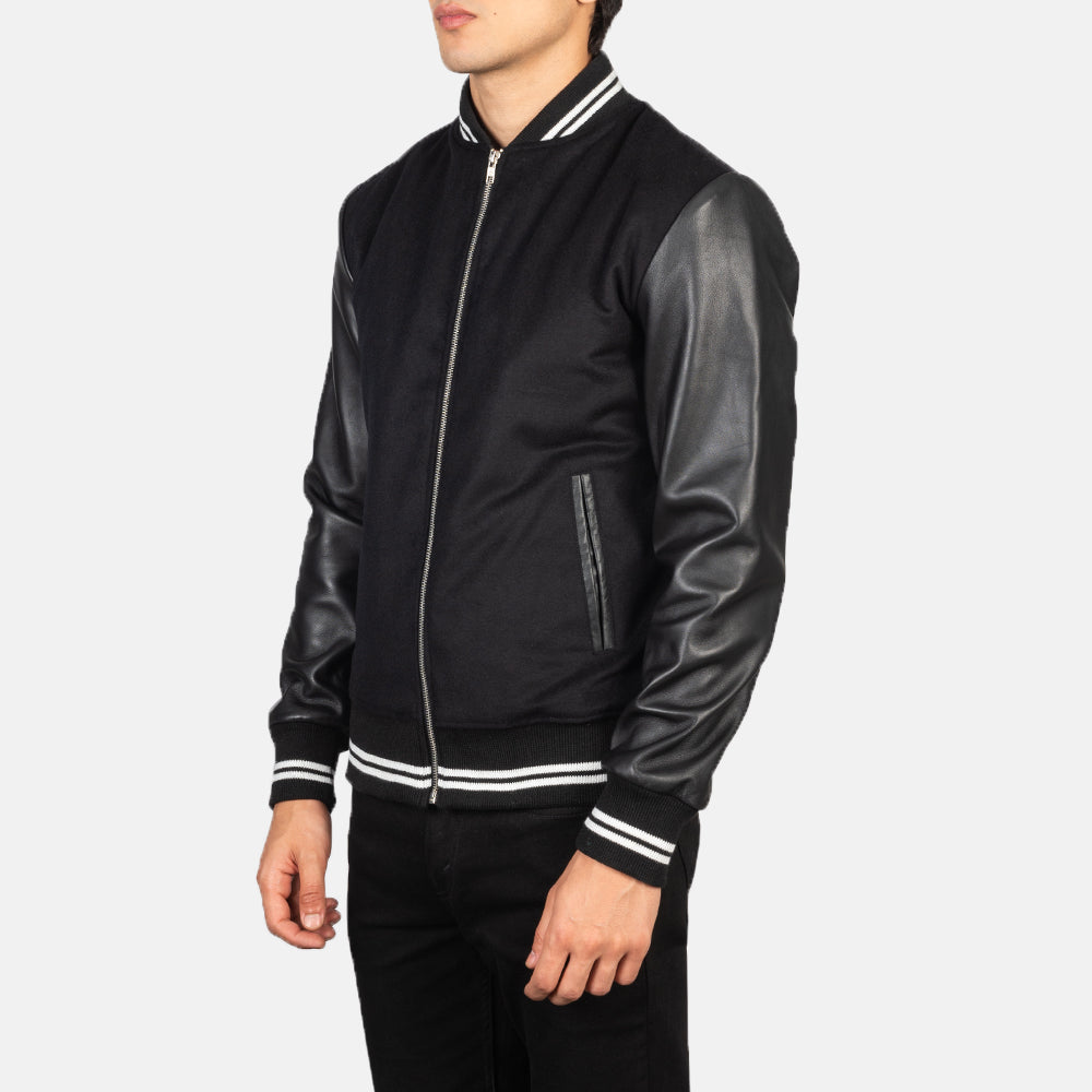 Men's Structured Varsity Jacket