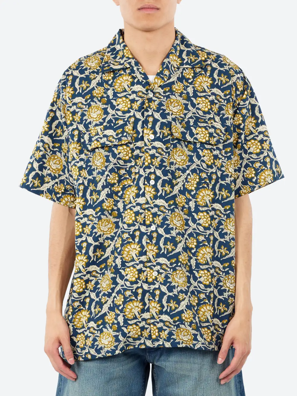 Men's Cotton Dual Chest Pocket Shirt