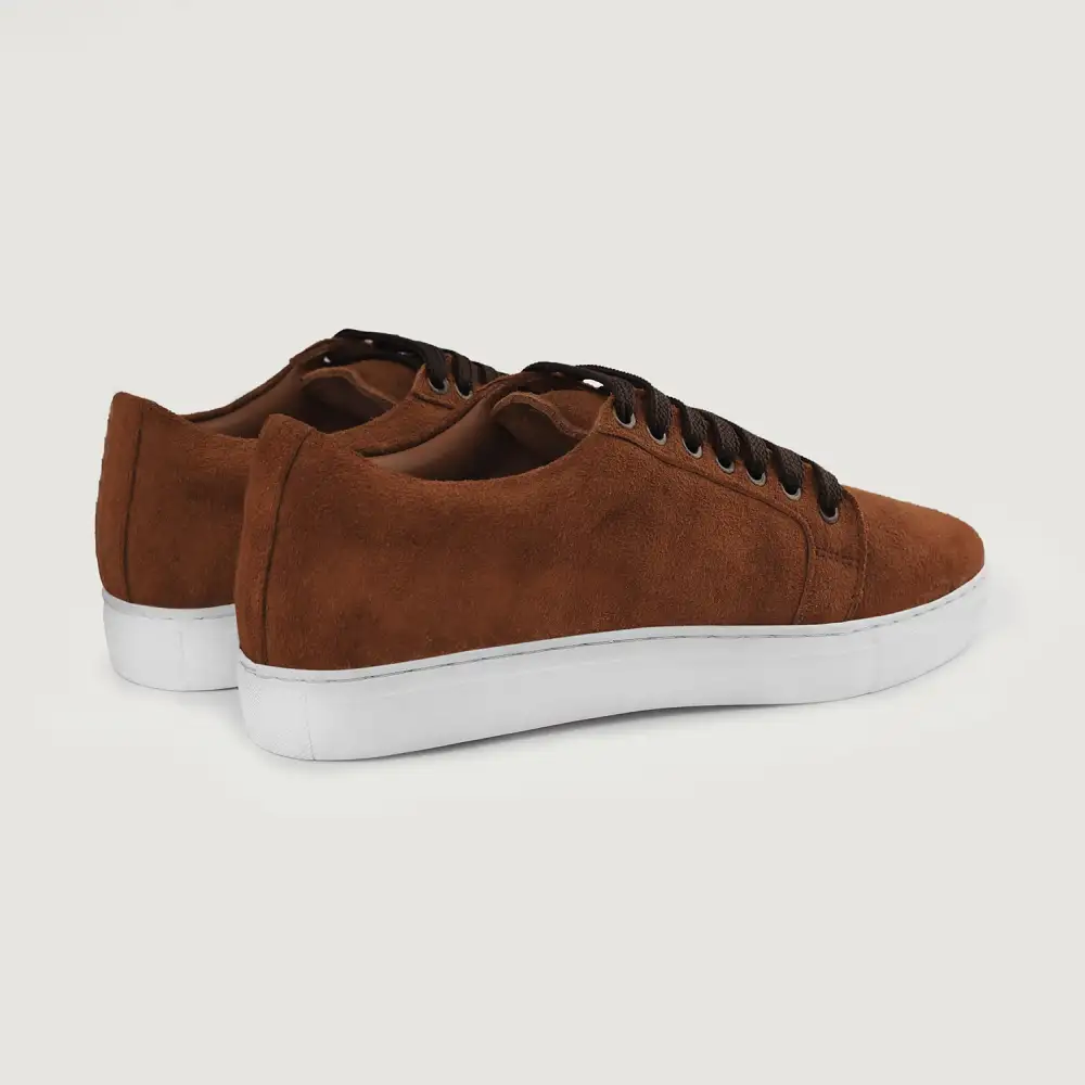 Relaxed Suede Low Top Sneakers