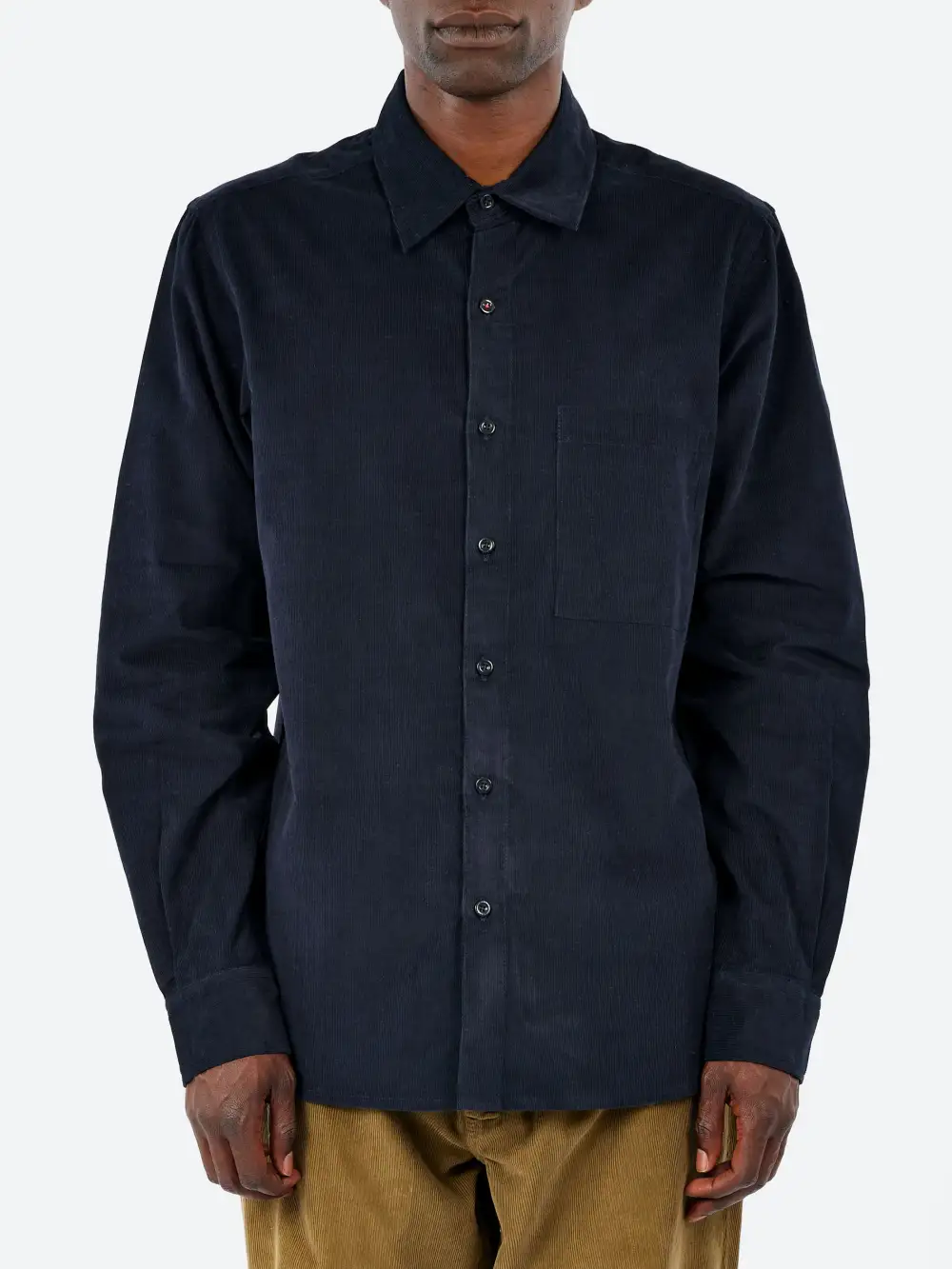 Men's Corduroy Chest Pocket Shirt