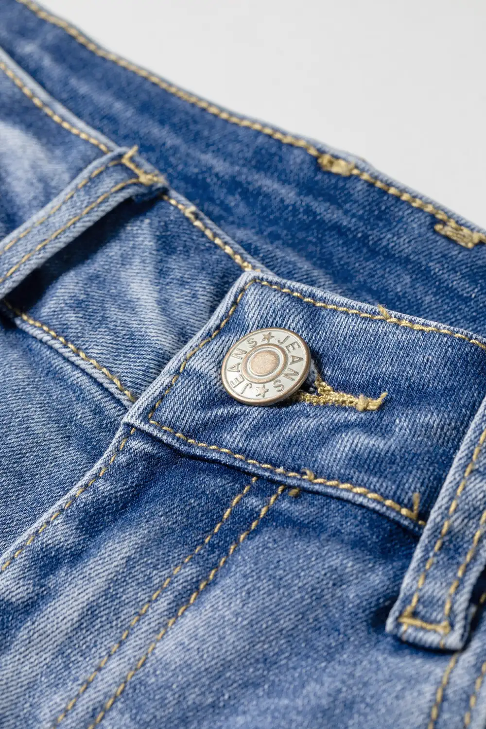 Embroidered Flared Casual Jeans