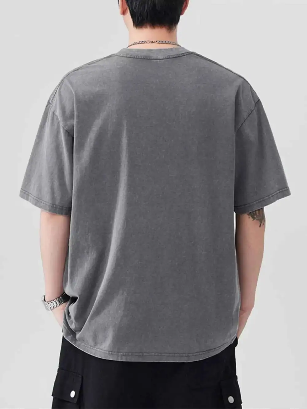 Breathable Graphic Round Neck Short Sleeve T-Shirt