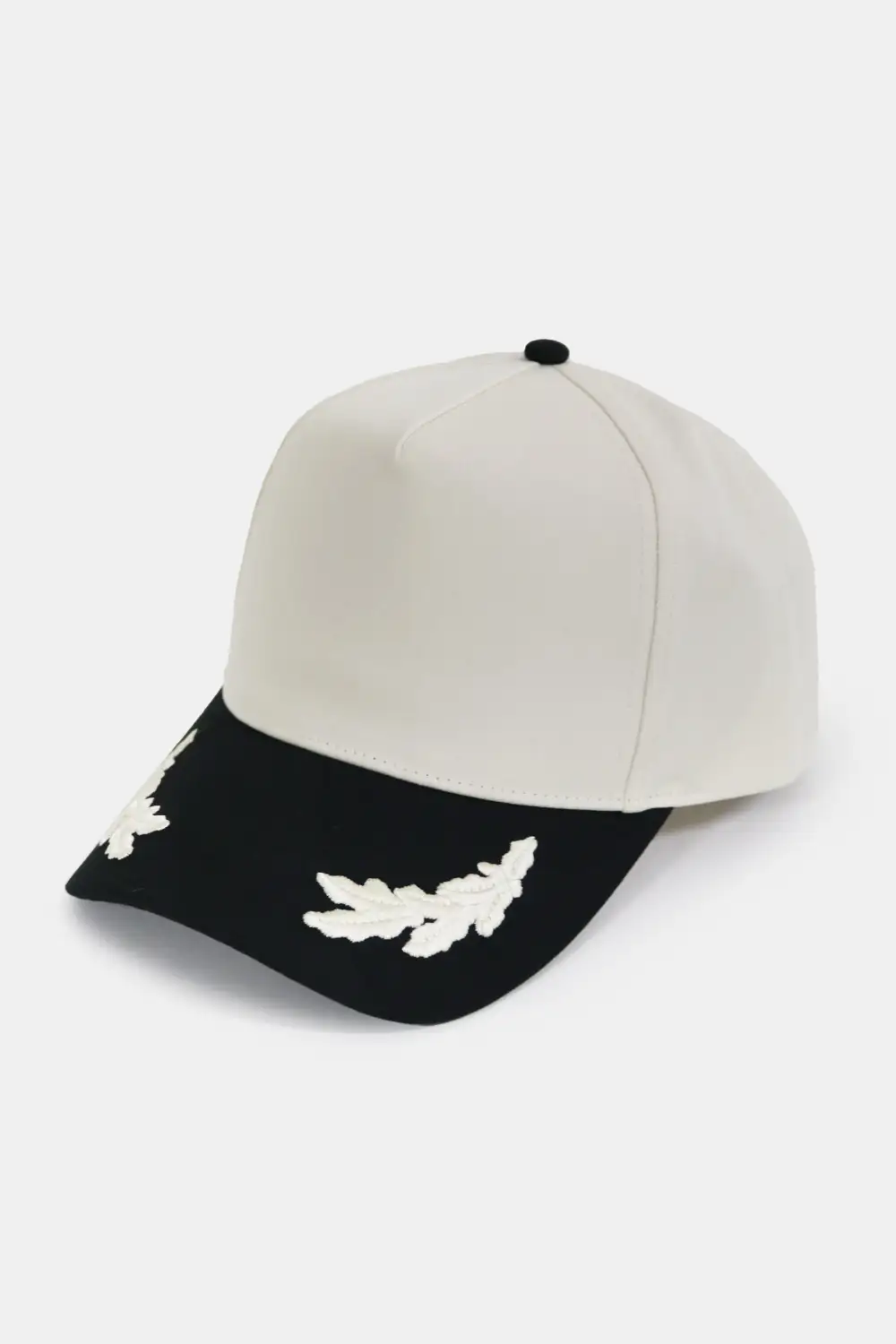 Embroidered Two Tone Baseball Cap