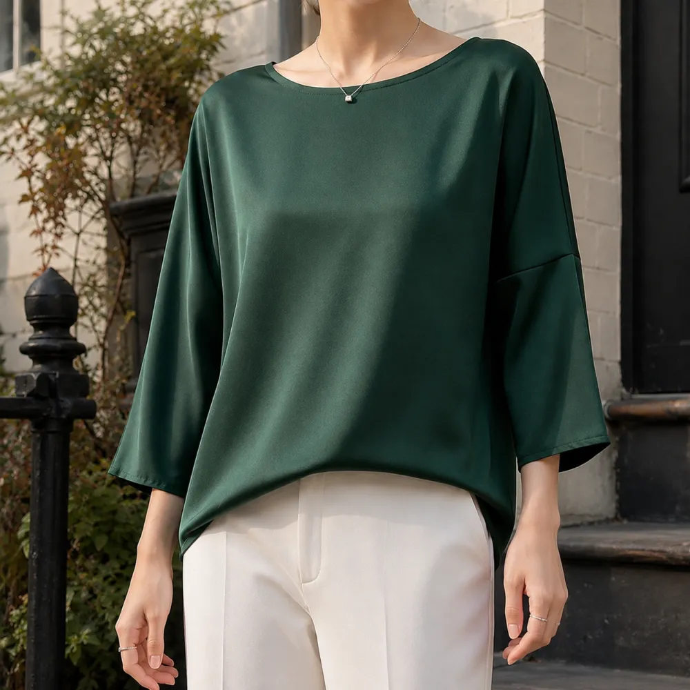 Relaxed Silk Top