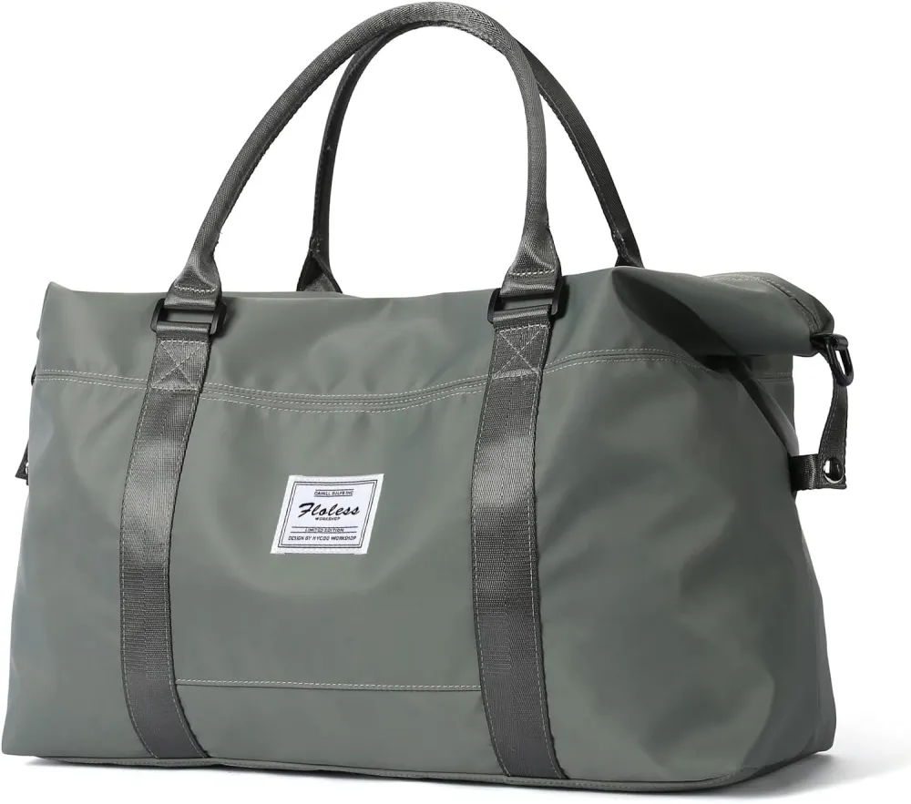Travel Duffel Bag, Carry On Overnight Weekender Bags for Women