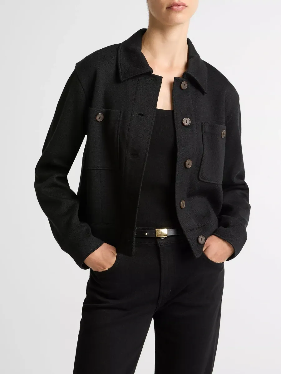 Minimalist Button Up Jacket