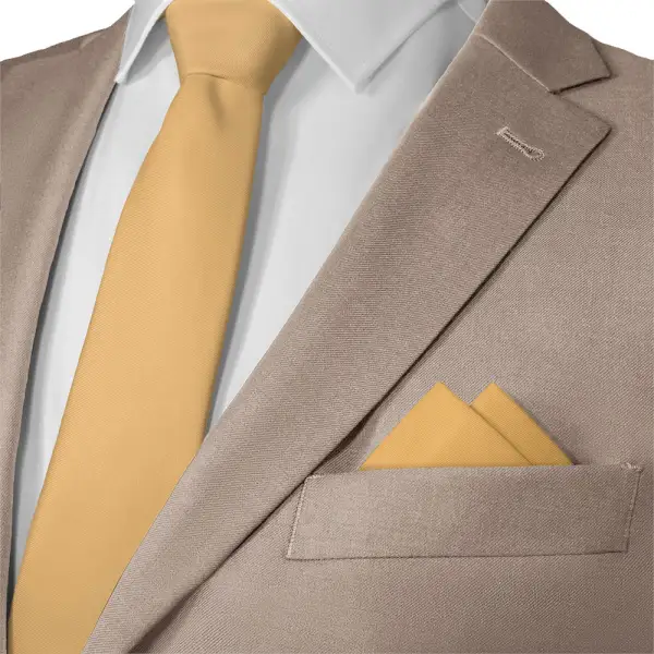 Smart Sleek Solid Pocket Square