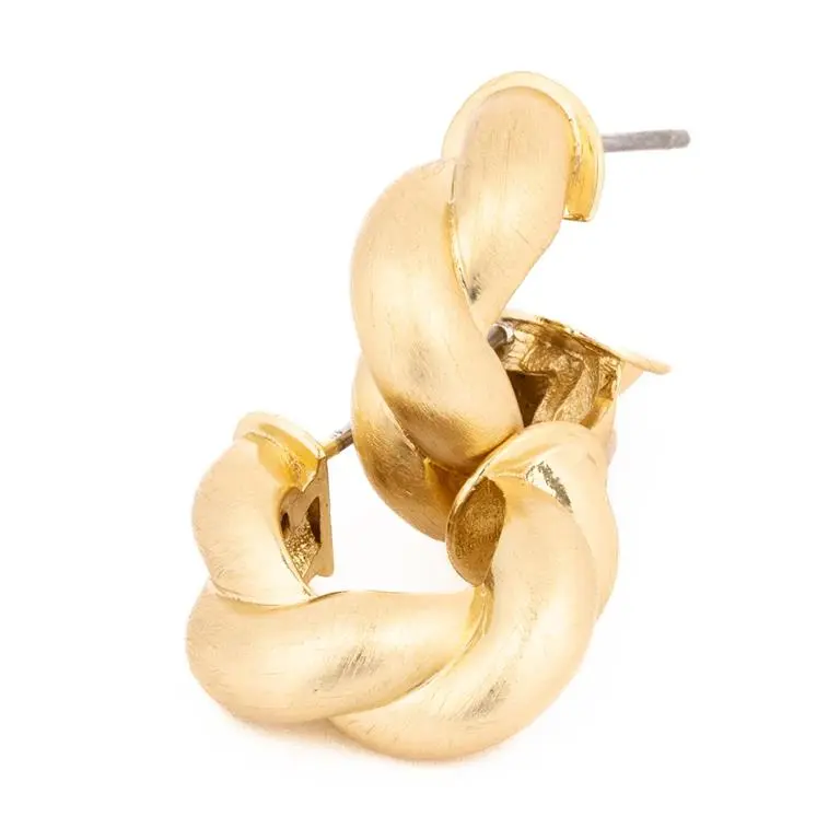 Polished Hoop Earrings