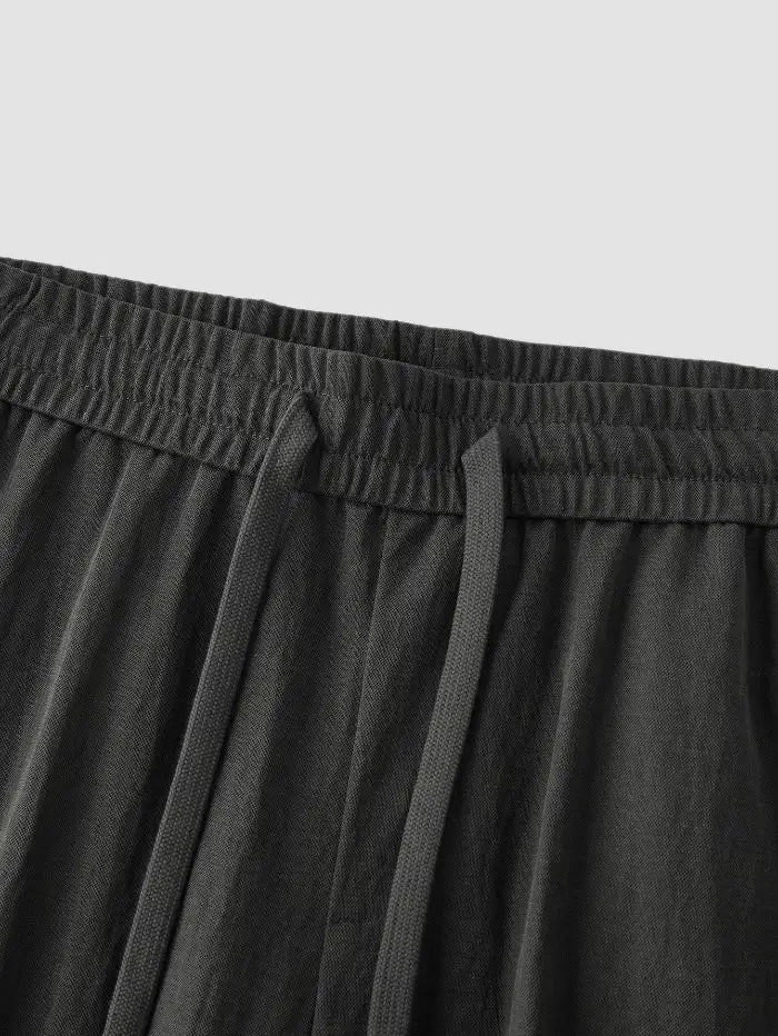 Men's Wide-leg Streamlined Denim Pants