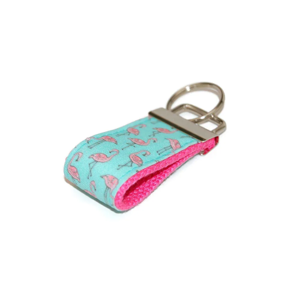 Flamingo Fun Keychain