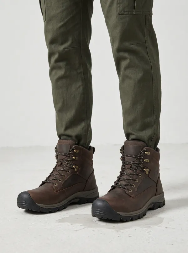 Men's Utility Waterproof Tactical Graphic Detail Work Boots