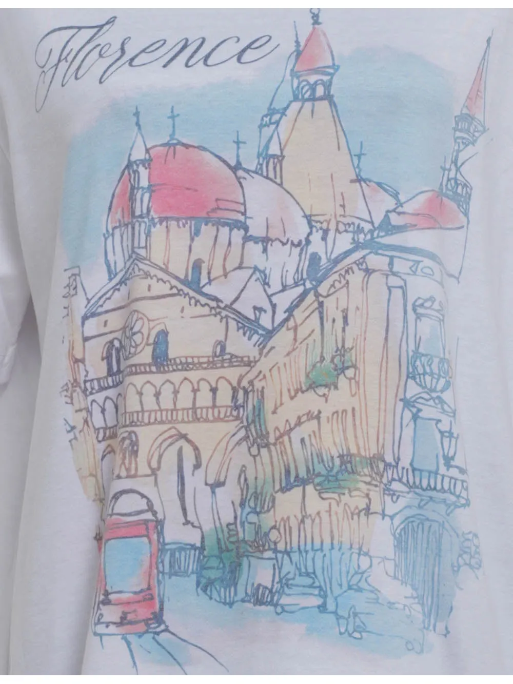 Chic City Graphic Pullover Short Sleeves T-shirt