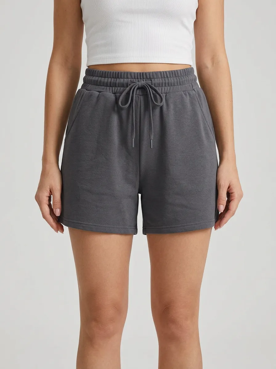 Women's Relaxed Drawstring Lounge Shorts