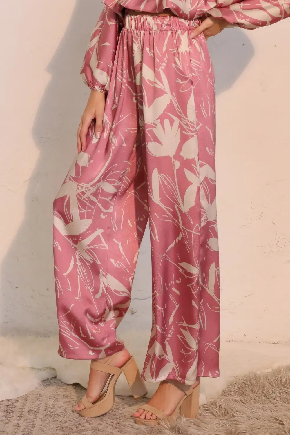 Everyday Satin Pocket Pants