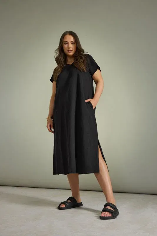 Black Premium Cotton Dress