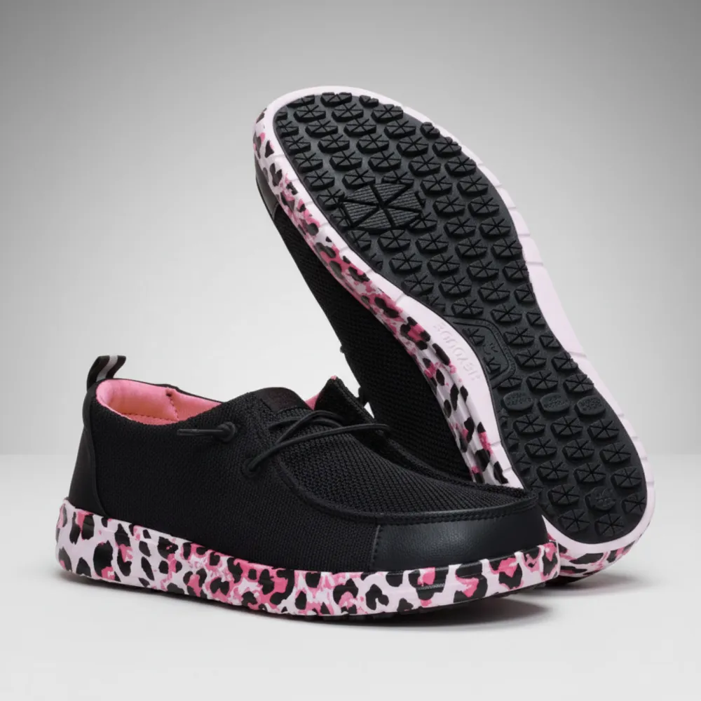 Wendy Work CE Leopard Slip Resistant Shoes