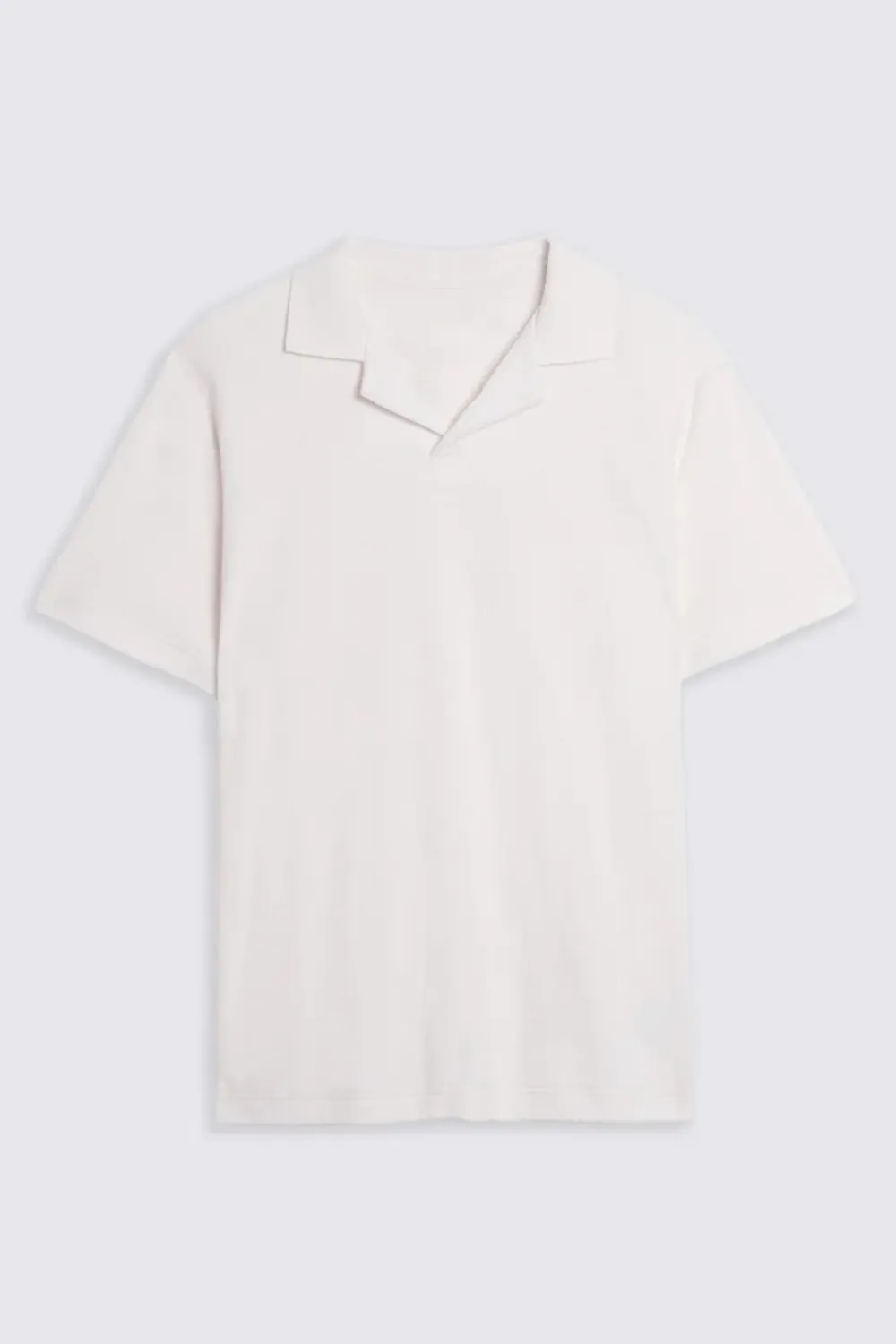 Men'sTaupe Captain-Collar Polo Shirt