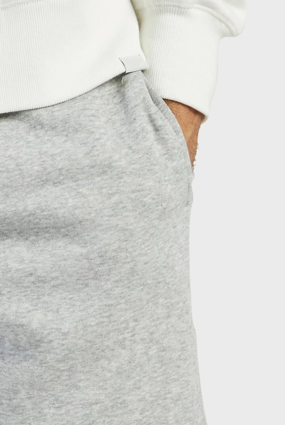 Light Gray French Terry Shorts