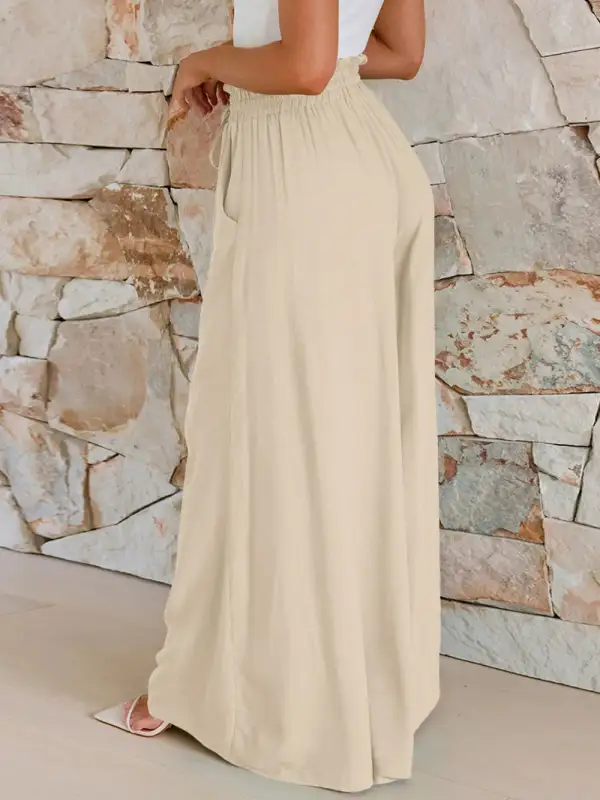 Modern Wide Leg Trousers
