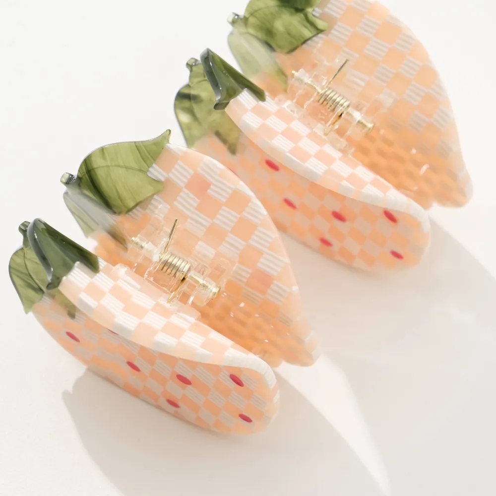 Strawberry Pattern Claw Clip
