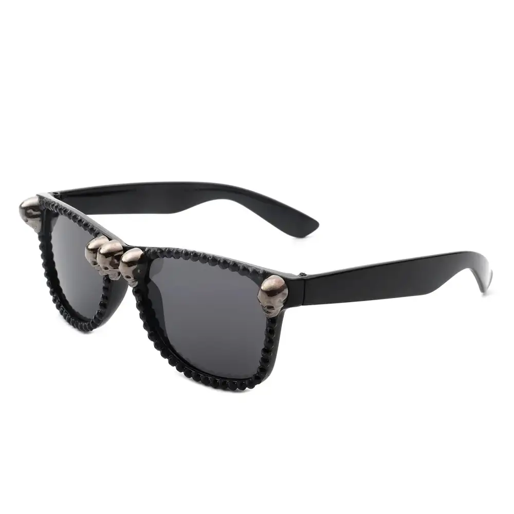 Wide Square Frame Sunglasses
