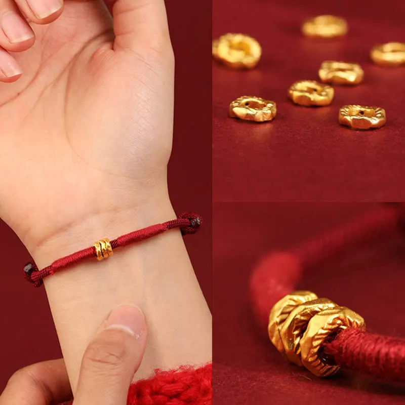 Ring Design Handmade Braided Rope Bracelet Anklet