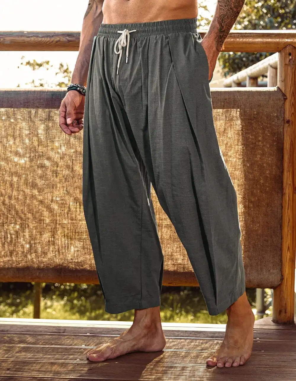 Weekend Drawstring Waist Pants